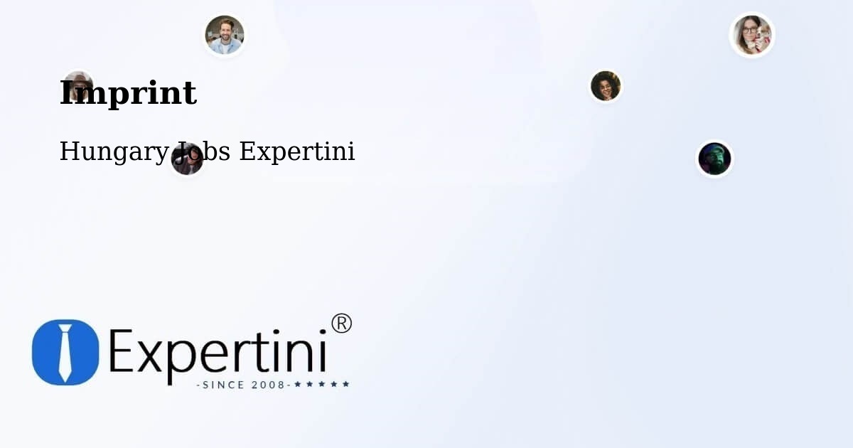 Imprint – Vértestolna - Hungary Jobs Expertini